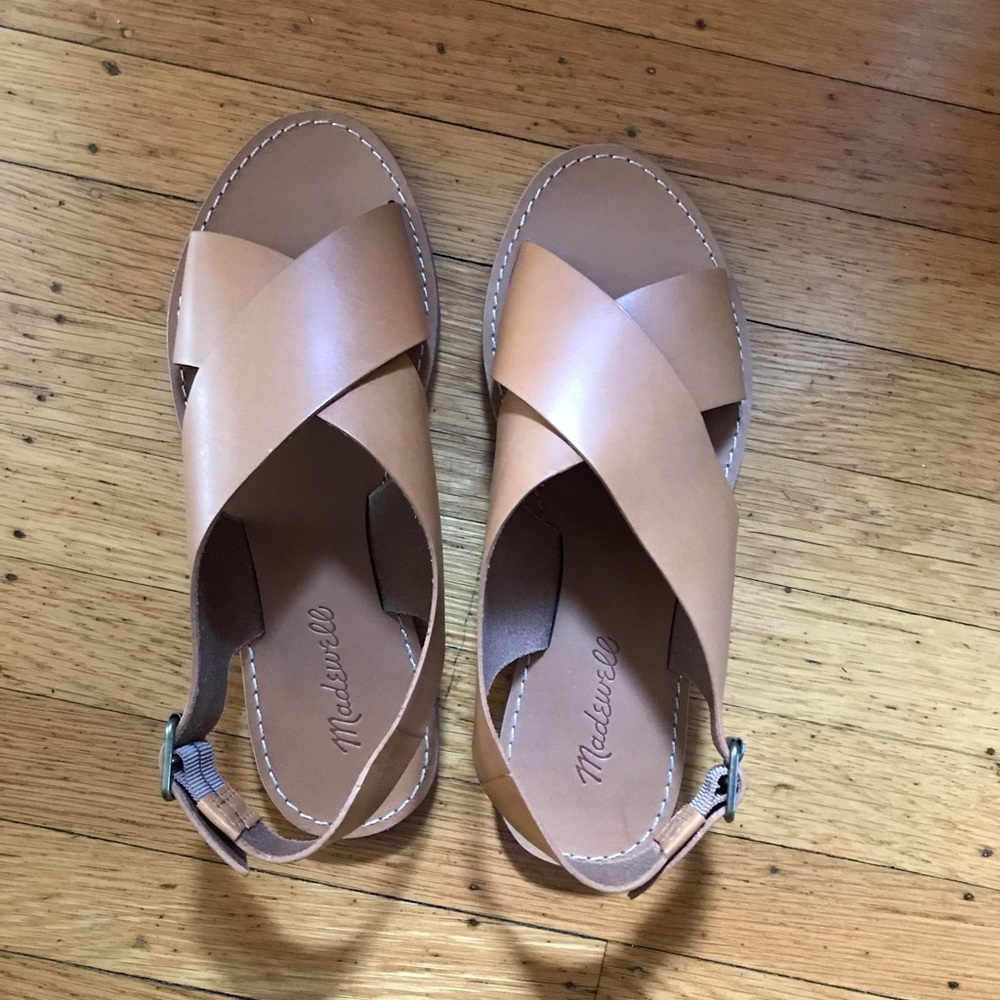Madewell Boardwalk Crossover Sandal